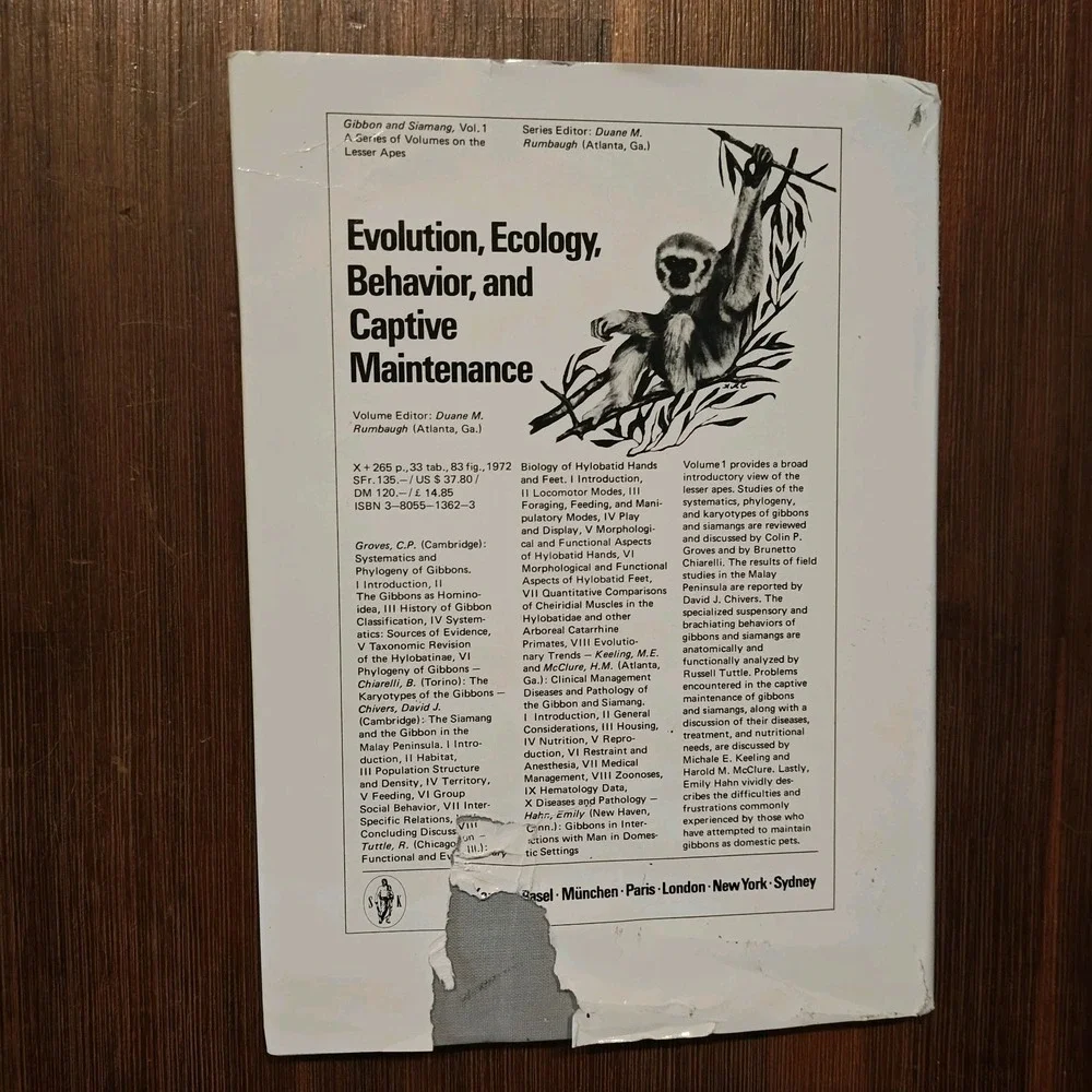 International Symposium on Breeding‎ Non-human Primates for Laboratory Use 1971 - Picture 2 of 6